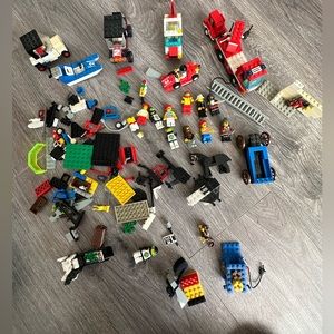 Bag of 1990s lego